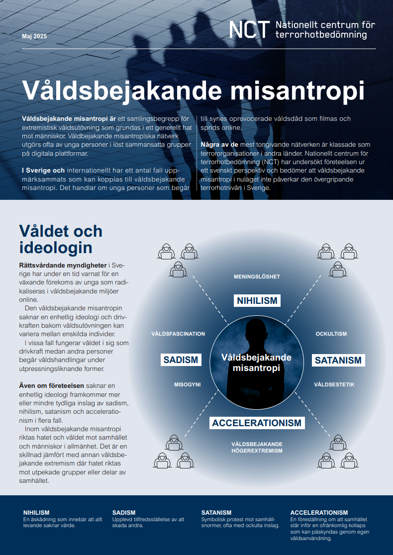 Länk till Våldsbejakande misantropi